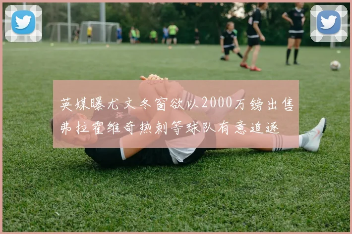 英媒曝尤文冬窗欲以2000万镑出售弗拉霍维奇热刺等球队有意追逐